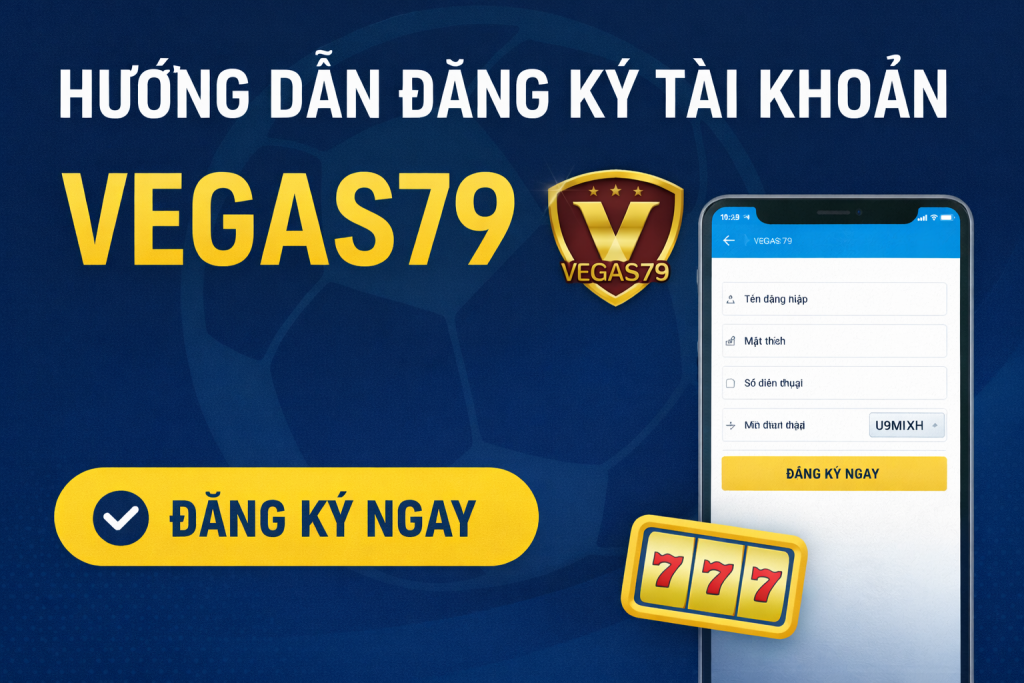 đăng ký tài khoản Vegas79